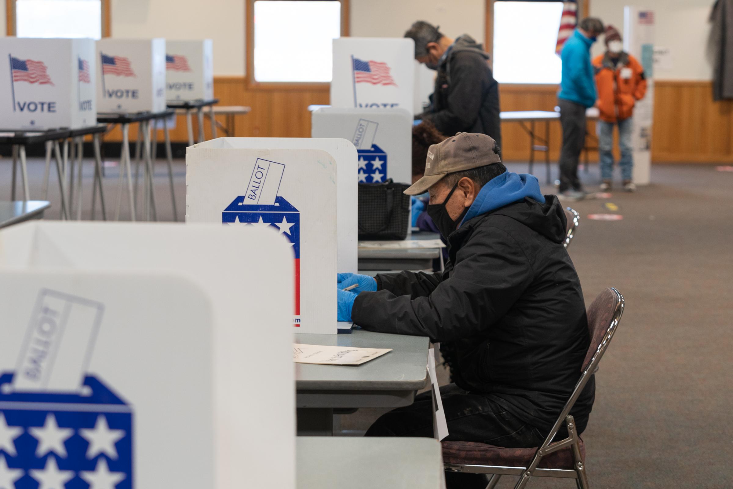 Alaskan Polling Station